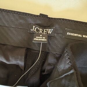 J. Crew Black Tailored Trousers